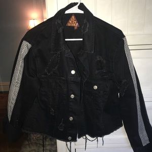 Signature Black Denim Jacket